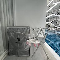 B12-pool Access Partial Seaview 2 Bedrooms 1 Bathroom at Karon