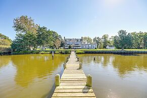 Riverfront Gem w/ Fire Pit in Eden