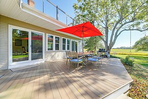 Riverfront Gem w/ Fire Pit in Eden