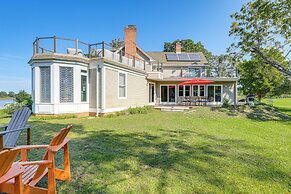 Riverfront Gem w/ Fire Pit in Eden