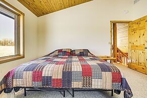 Log Home w/ Deck & Sunset Views: 19 Mi to Oconto!