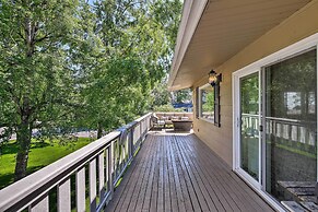 Theater Room + Fire Pit: Anchorage Family Retreat