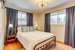 Theater Room + Fire Pit: Anchorage Family Retreat