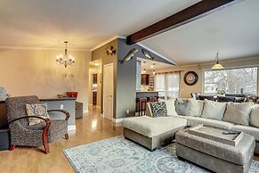 Theater Room + Fire Pit: Anchorage Family Retreat