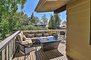 Theater Room + Fire Pit: Anchorage Family Retreat