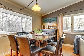 Theater Room + Fire Pit: Anchorage Family Retreat