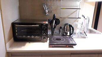 Araneta Cubao No Brown Outs 1BR Furnished Condo With Balcony Free Wifi