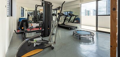 Flat 206 no Parque da Jaqueira-SH032