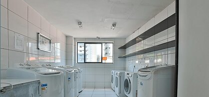 Flat 206 no Parque da Jaqueira-SH032