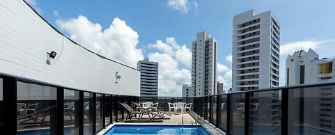 Flat 206 no Parque da Jaqueira-SH032
