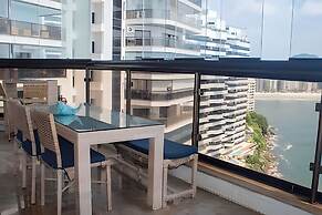 Apê Praia das Astúrias Vista Mar