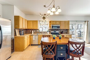 Deck, Fire Pit & Grill: Spacious Pocono Lake Gem