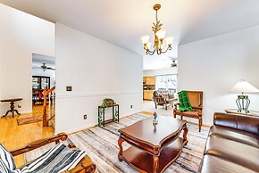 Deck, Fire Pit & Grill: Spacious Pocono Lake Gem