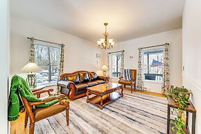 Deck, Fire Pit & Grill: Spacious Pocono Lake Gem