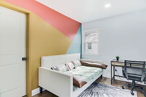 6 Mi to Spectrum Center: Spacious Getaway w/ Deck