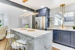 6 Mi to Spectrum Center: Spacious Getaway w/ Deck