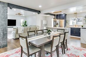 6 Mi to Spectrum Center: Spacious Getaway w/ Deck