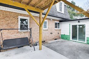 6 Mi to Spectrum Center: Spacious Getaway w/ Deck