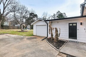 6 Mi to Spectrum Center: Spacious Getaway w/ Deck