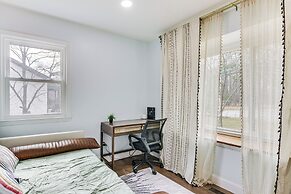 6 Mi to Spectrum Center: Spacious Getaway w/ Deck