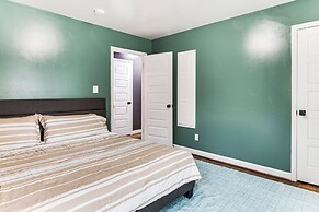 6 Mi to Spectrum Center: Spacious Getaway w/ Deck