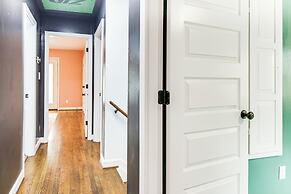 6 Mi to Spectrum Center: Spacious Getaway w/ Deck