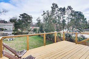 6 Mi to Spectrum Center: Spacious Getaway w/ Deck