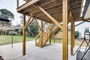 6 Mi to Spectrum Center: Spacious Getaway w/ Deck