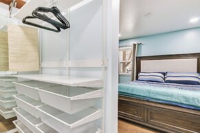 6 Mi to Spectrum Center: Spacious Getaway w/ Deck