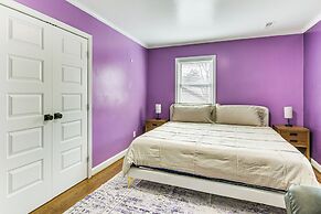 6 Mi to Spectrum Center: Spacious Getaway w/ Deck