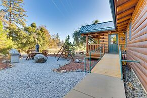 33 Mi to Yosemite NP: Custom Log Home w/ Deck!
