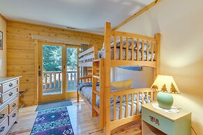 33 Mi to Yosemite NP: Custom Log Home w/ Deck!