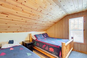6 Mi to Spider Lake ATV Trails: Cabin w/ Fire Pit