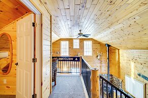 6 Mi to Spider Lake ATV Trails: Cabin w/ Fire Pit