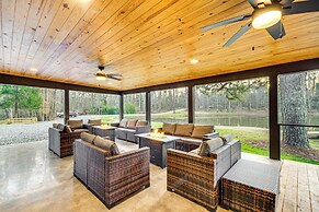 Fire Pits + Gazebo: Lakefront Escape in Terry!