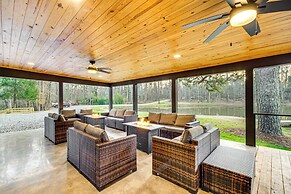 Fire Pits + Gazebo: Lakefront Escape in Terry!