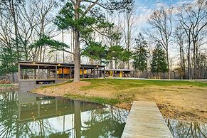 Fire Pits + Gazebo: Lakefront Escape in Terry!