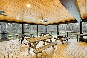 Fire Pits + Gazebo: Lakefront Escape in Terry!