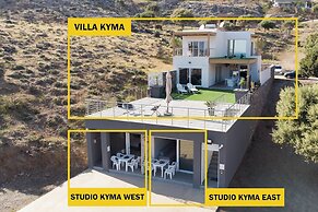 Beachfront Villa Kyma. Your own paradise