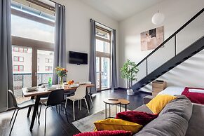 Family loft-apart with balcony in Prague