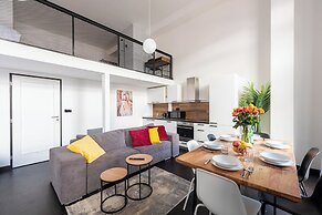 Family loft-apart with balcony in Prague
