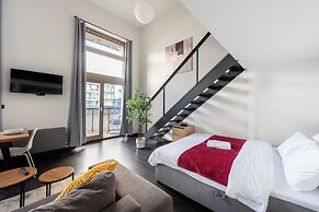Family loft-apart with balcony in Prague