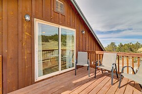 3 Mi to Trails: Secluded Eagar Cabin w/ Mtn Views!