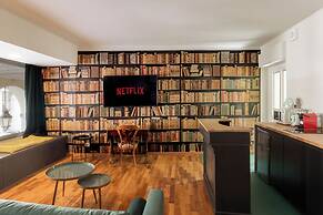 Turin Bed & Books by Wonderful Italy