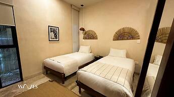 2 BR With Private Pool Spacious Green Areas by Waves Management