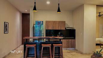 2 BR With Private Pool Spacious Green Areas by Waves Management