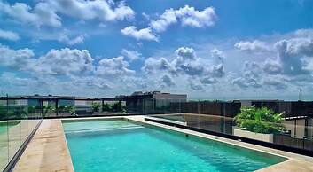 2 BR With Private Pool Spacious Green Areas by Waves Management