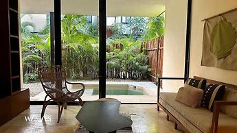 2 BR With Private Pool Spacious Green Areas by Waves Management