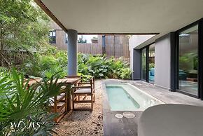 2BR w Private Pool - Steps Away From the Beach