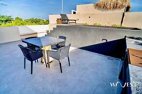 Great Located Studio PH With Private Pool by Waves Management